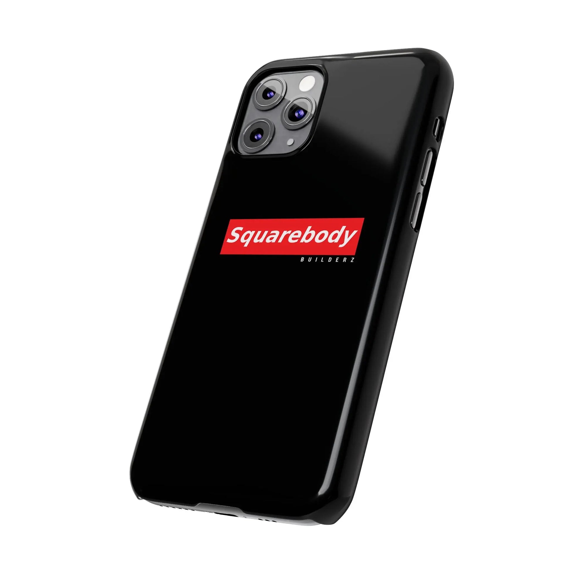 iPHONE Slim Phone Cases Squarebody Builderz SUPREME Printify