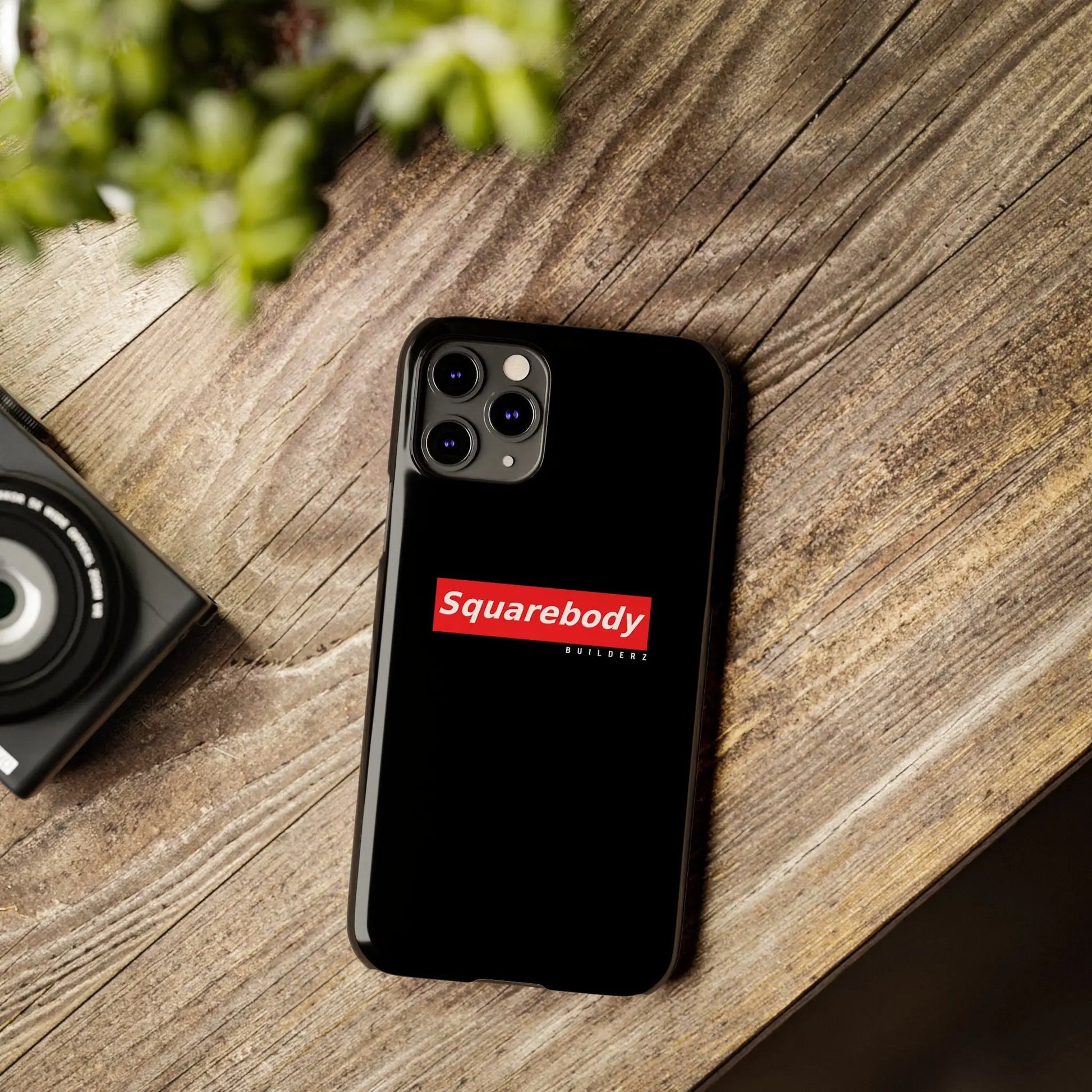 iPHONE Slim Phone Cases Squarebody Builderz SUPREME Printify