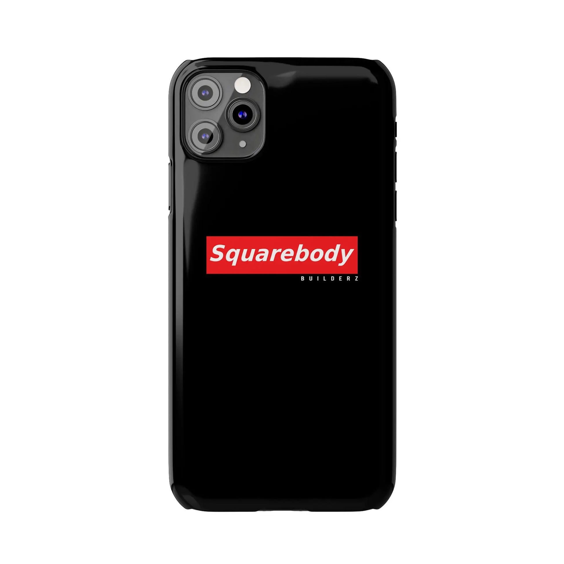 iPHONE Slim Phone Cases Squarebody Builderz SUPREME Printify