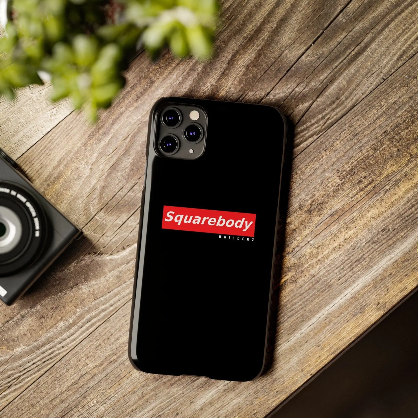 iPHONE Slim Phone Cases Squarebody Builderz SUPREME Printify