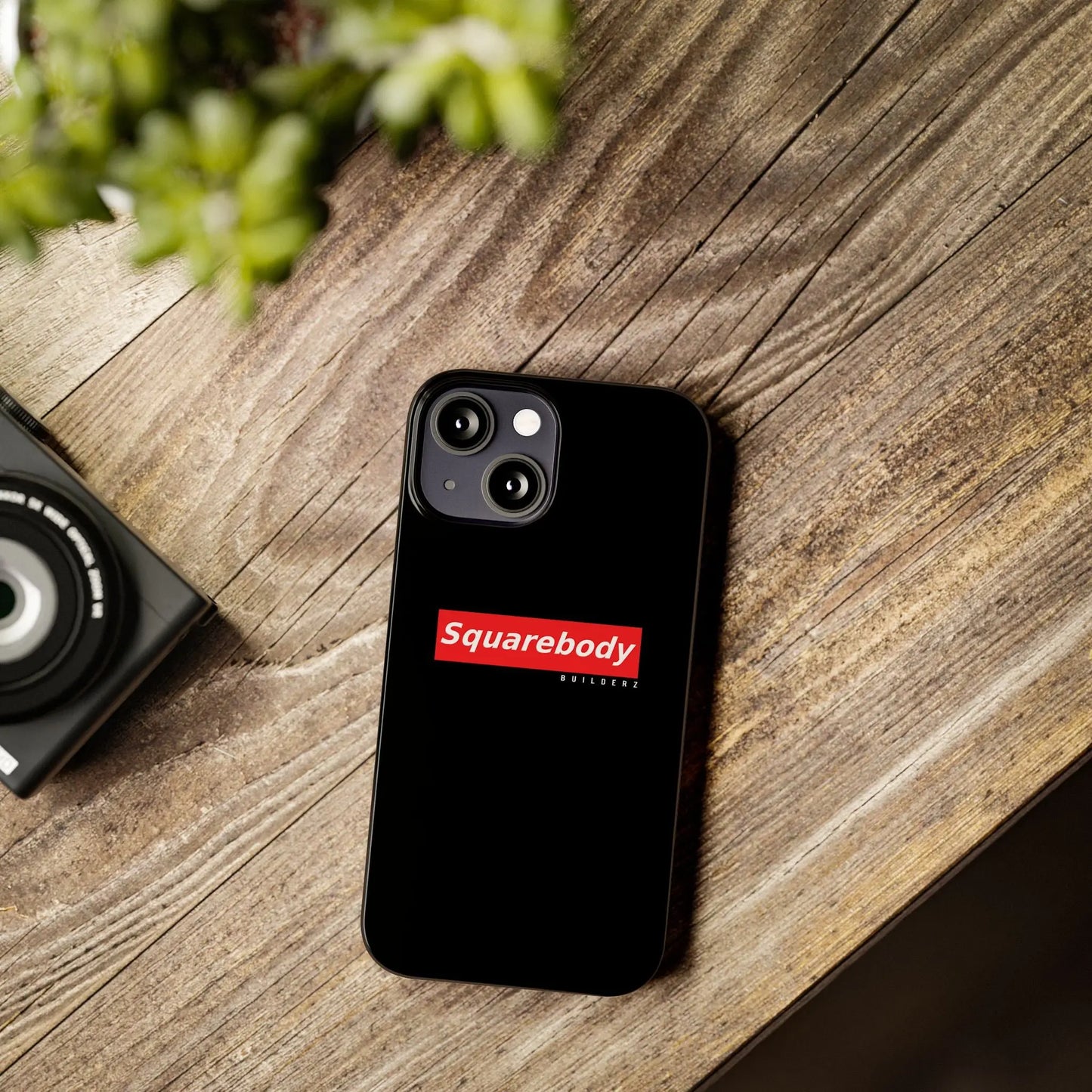 iPHONE Slim Phone Cases Squarebody Builderz SUPREME Printify