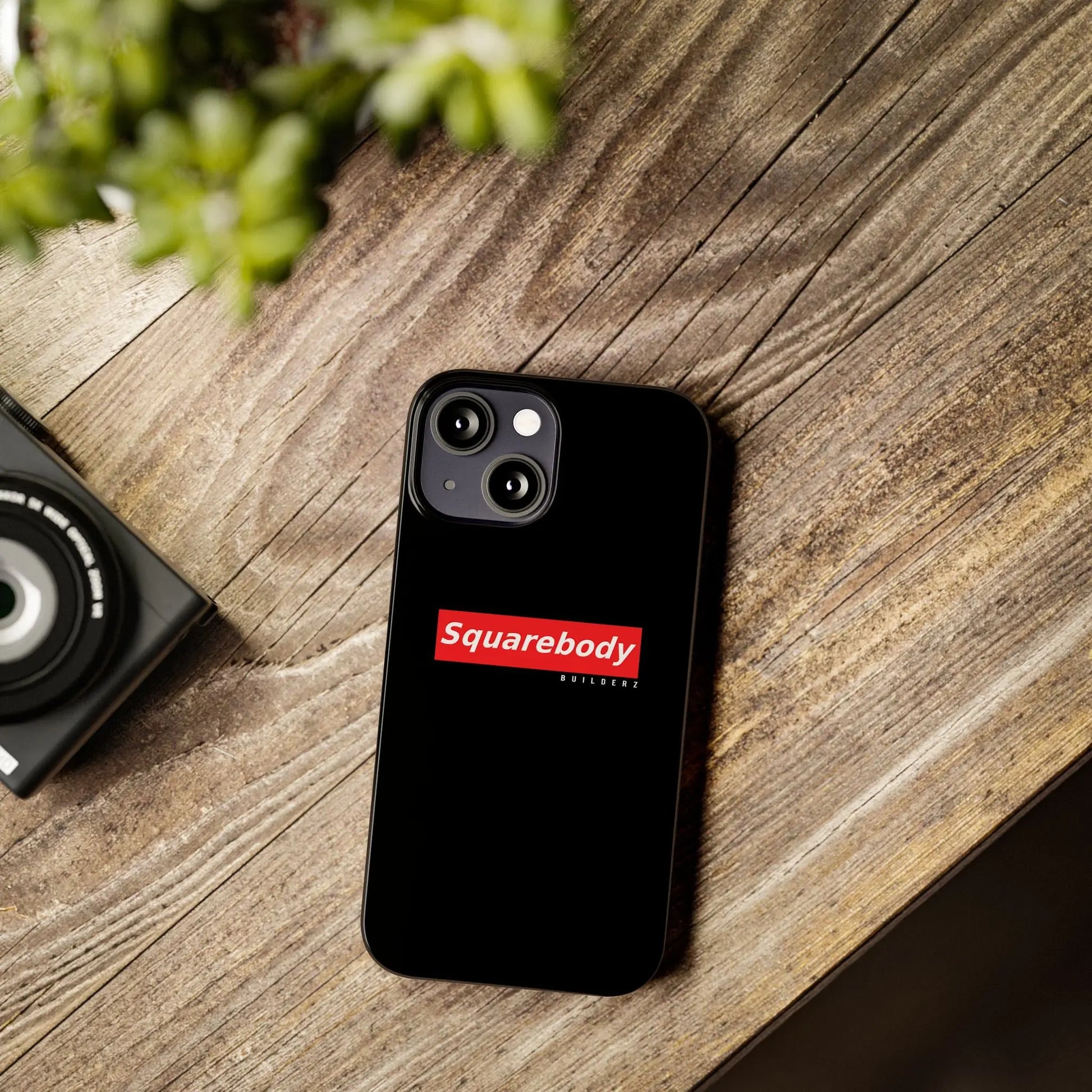 iPHONE Slim Phone Cases Squarebody Builderz SUPREME Printify