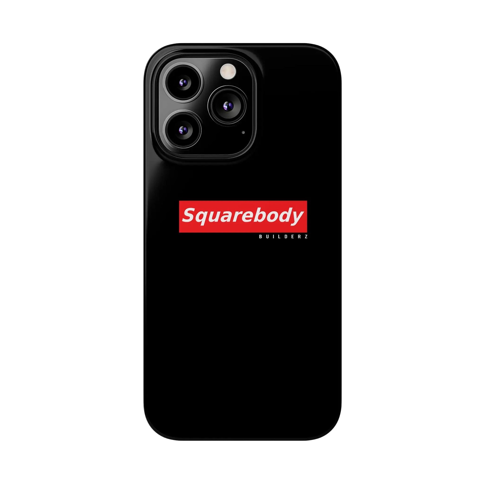 iPHONE Slim Phone Cases Squarebody Builderz SUPREME Printify