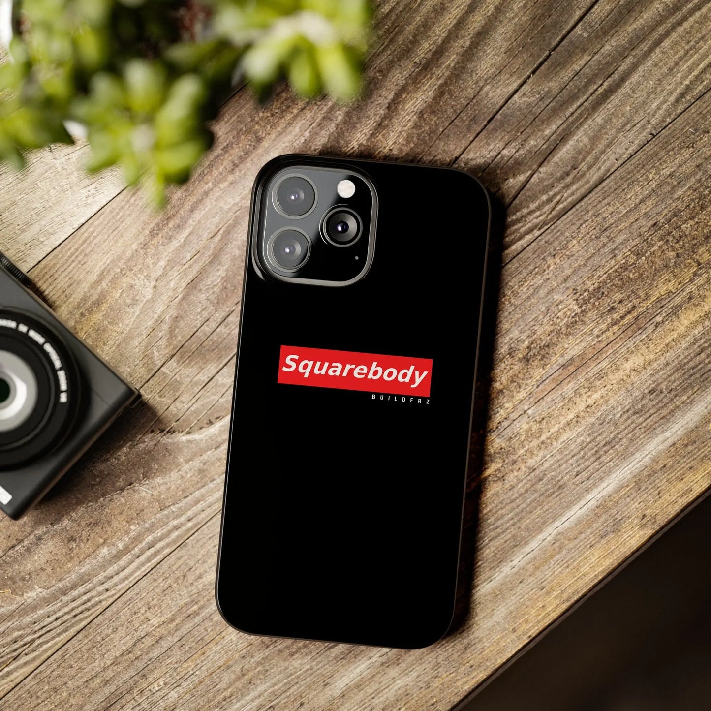 iPHONE Slim Phone Cases Squarebody Builderz SUPREME Printify