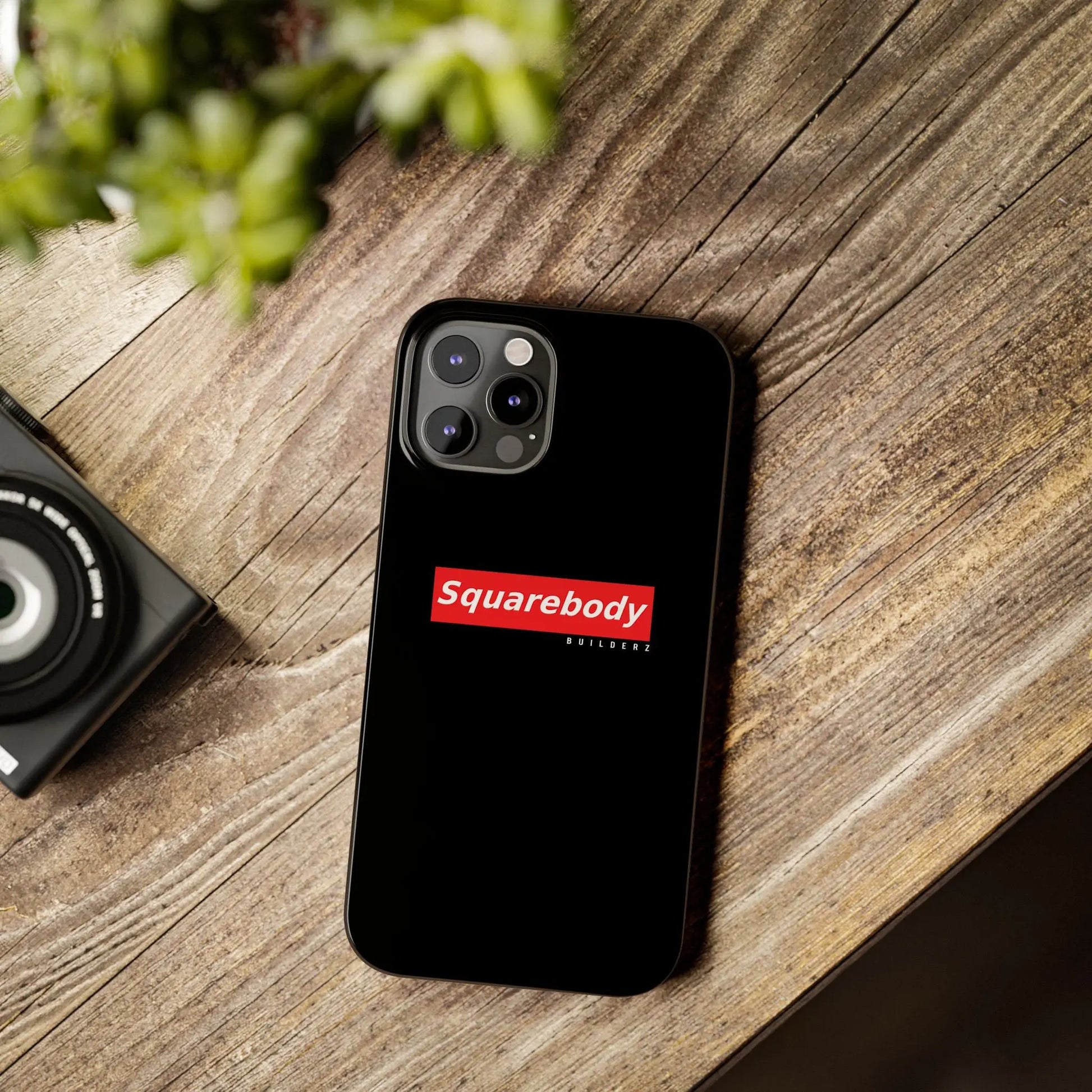 iPHONE Slim Phone Cases Squarebody Builderz SUPREME Printify