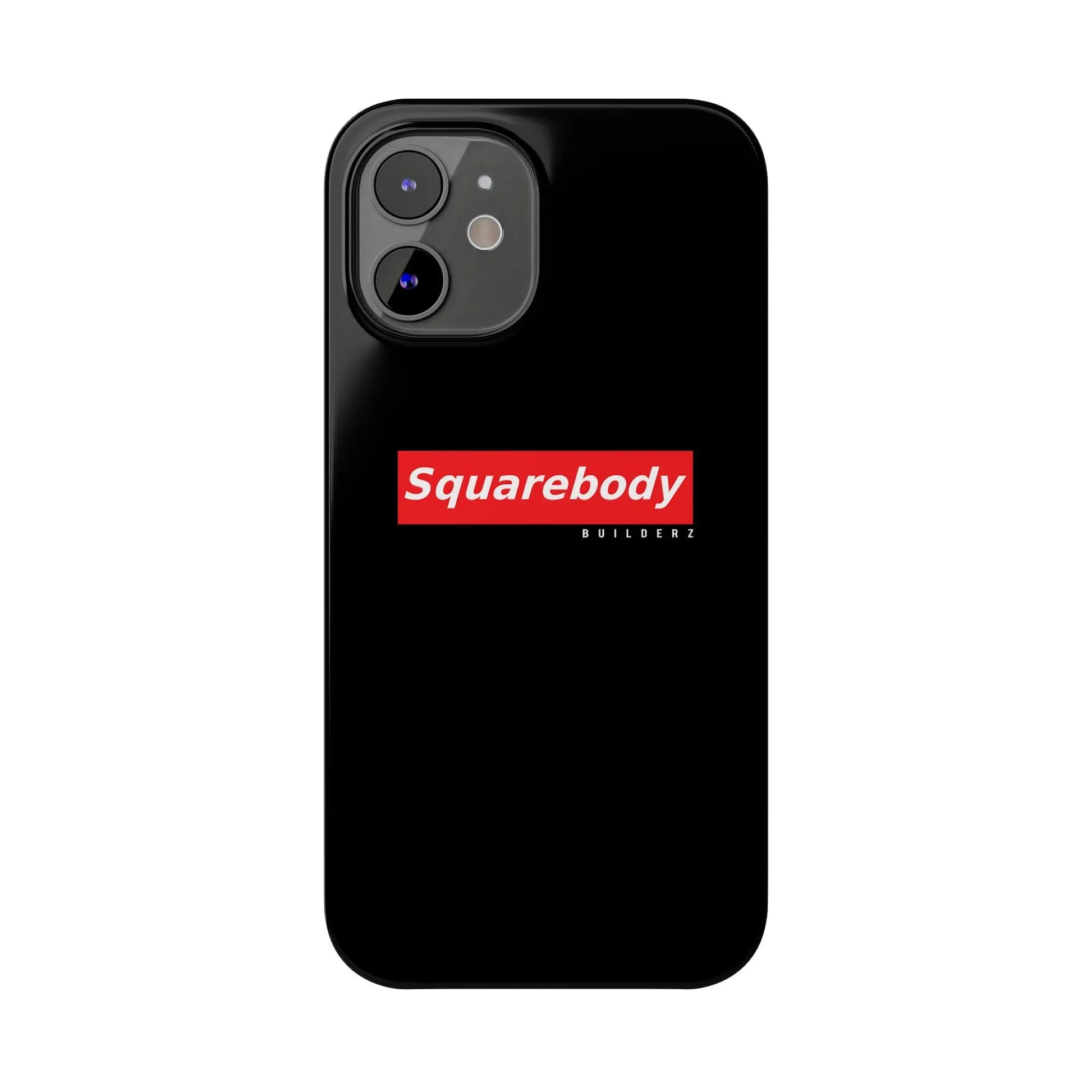 iPHONE Slim Phone Cases Squarebody Builderz SUPREME Printify