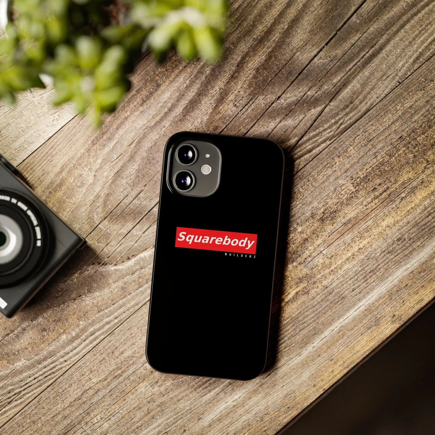 iPHONE Slim Phone Cases Squarebody Builderz SUPREME Printify
