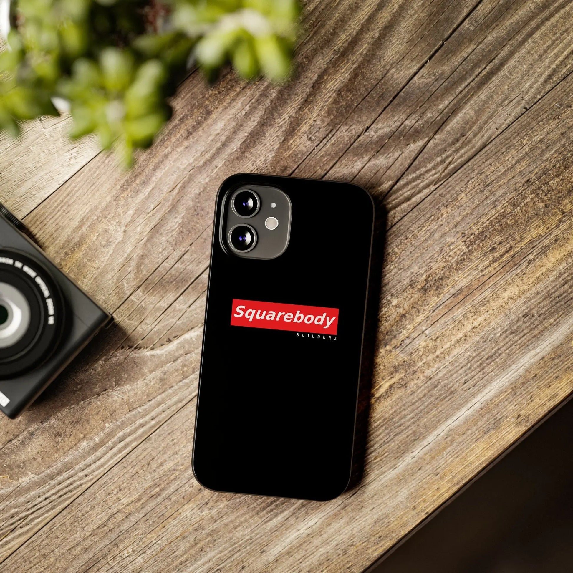 iPHONE Slim Phone Cases Squarebody Builderz SUPREME Printify