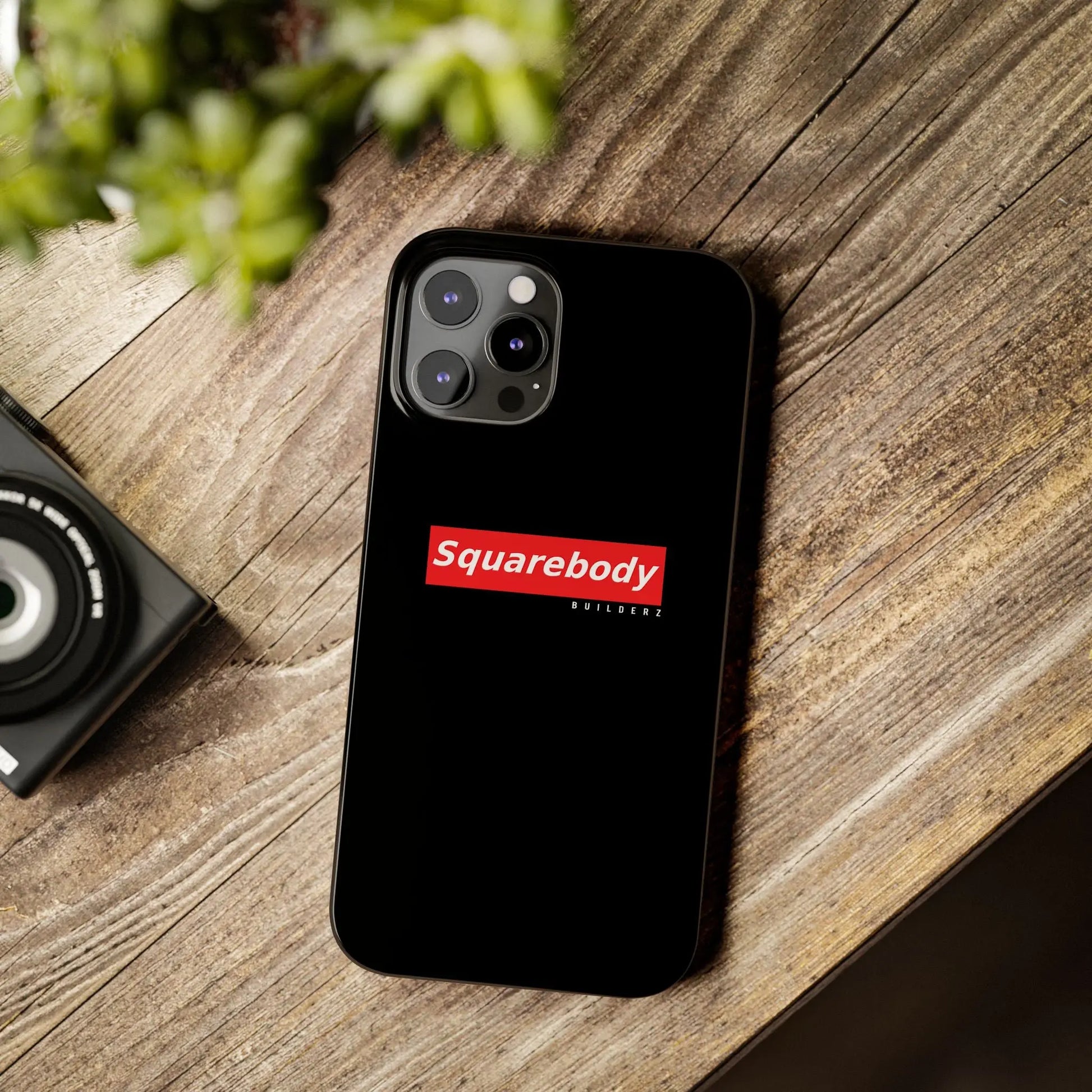 iPHONE Slim Phone Cases Squarebody Builderz SUPREME Printify