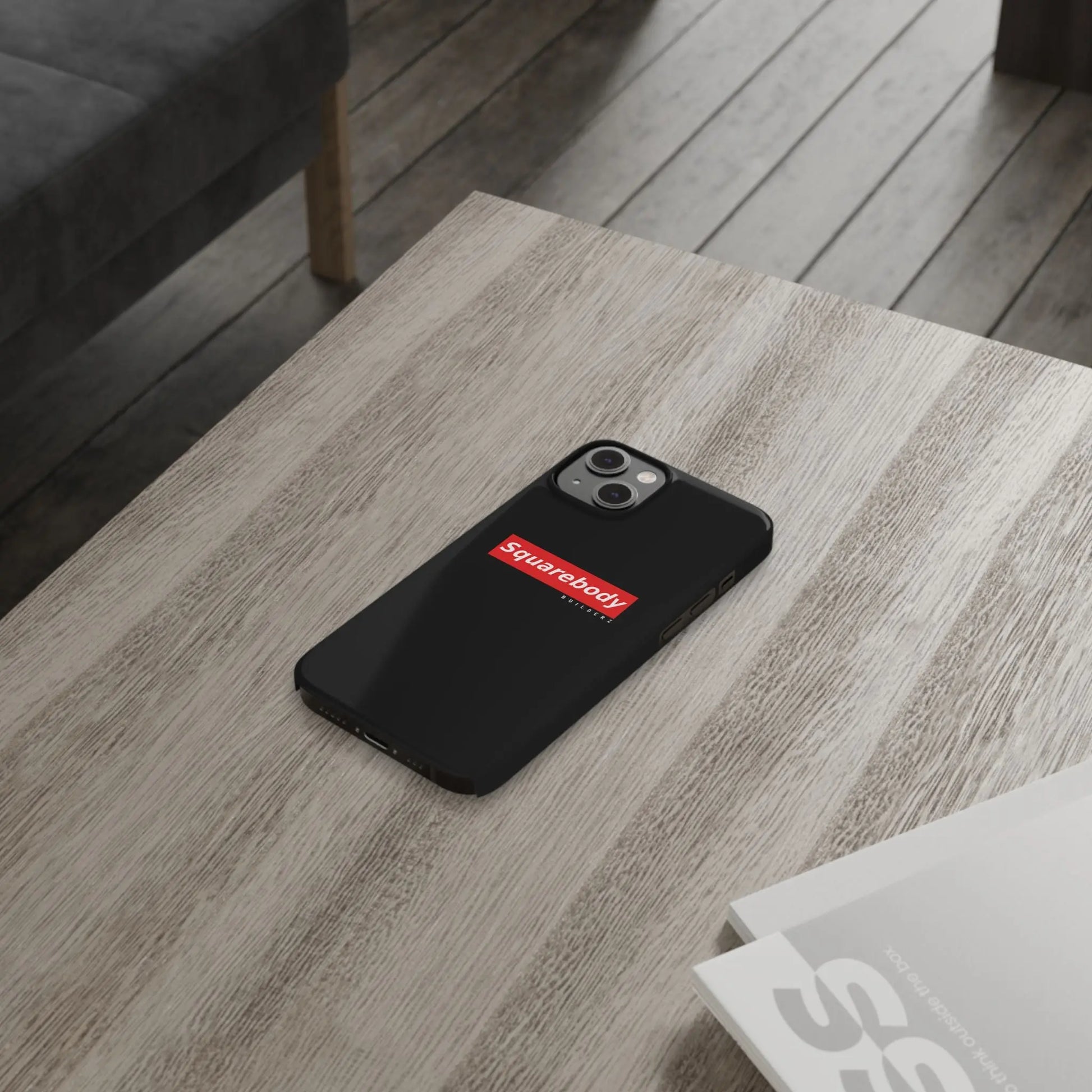 iPHONE Slim Phone Cases Squarebody Builderz SUPREME Printify