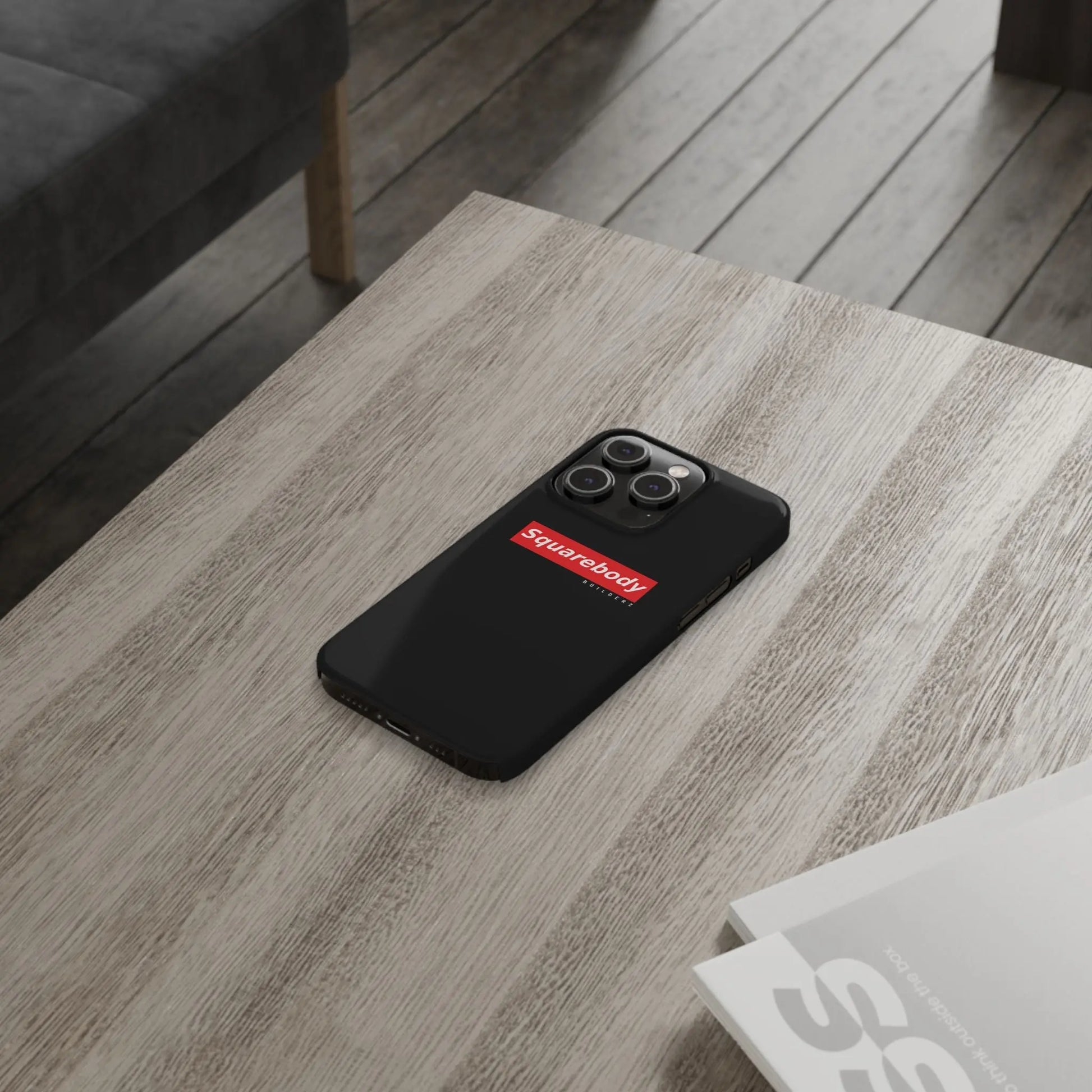 iPHONE Slim Phone Cases Squarebody Builderz SUPREME Printify