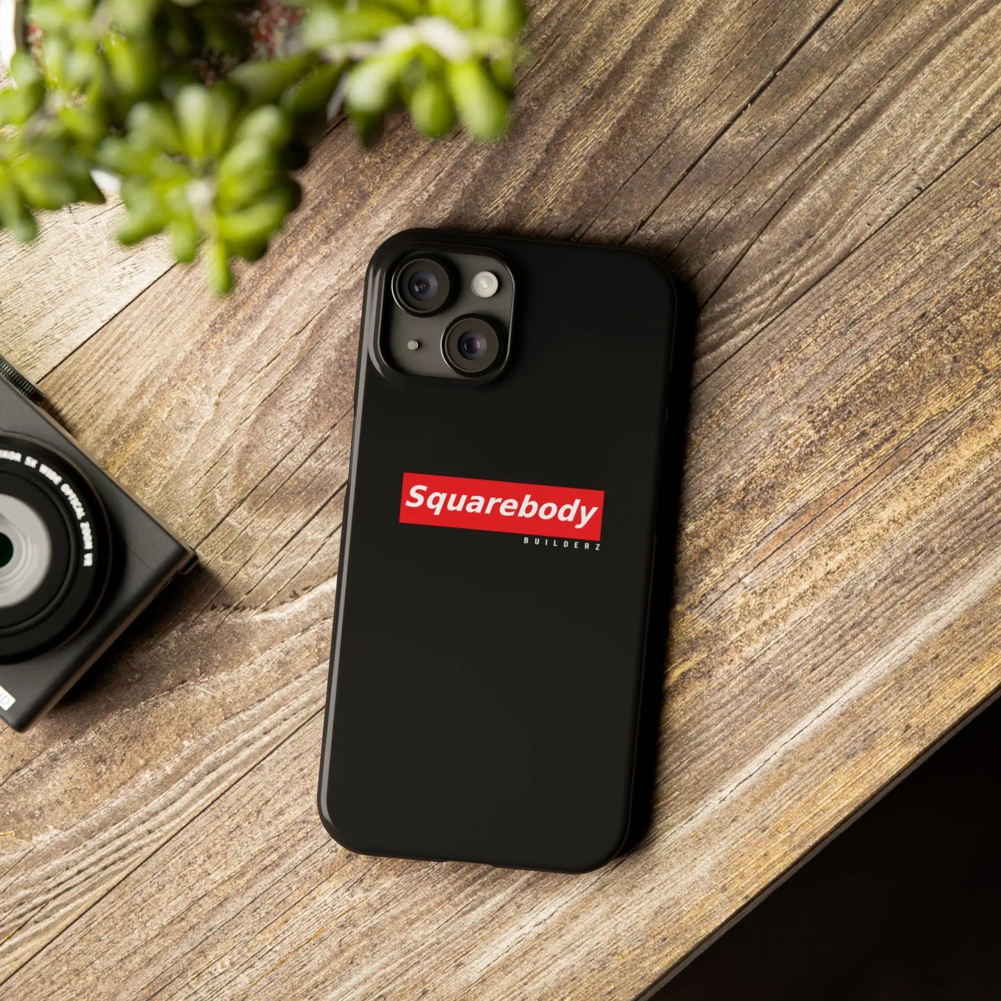 iPHONE Slim Phone Cases Squarebody Builderz SUPREME Printify