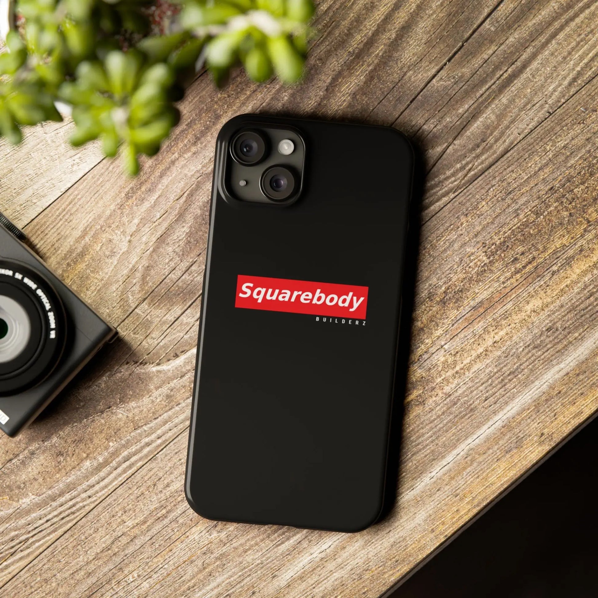 iPHONE Slim Phone Cases Squarebody Builderz SUPREME Printify