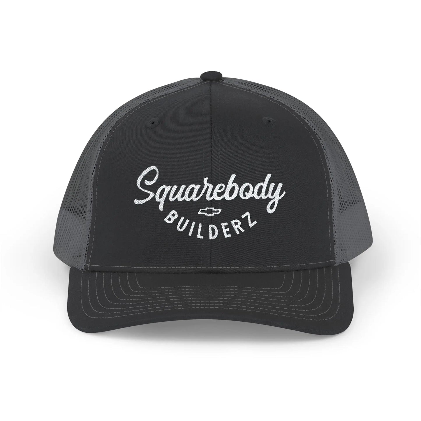 squarebody Builderz Curved bill embroidered snapback Printify