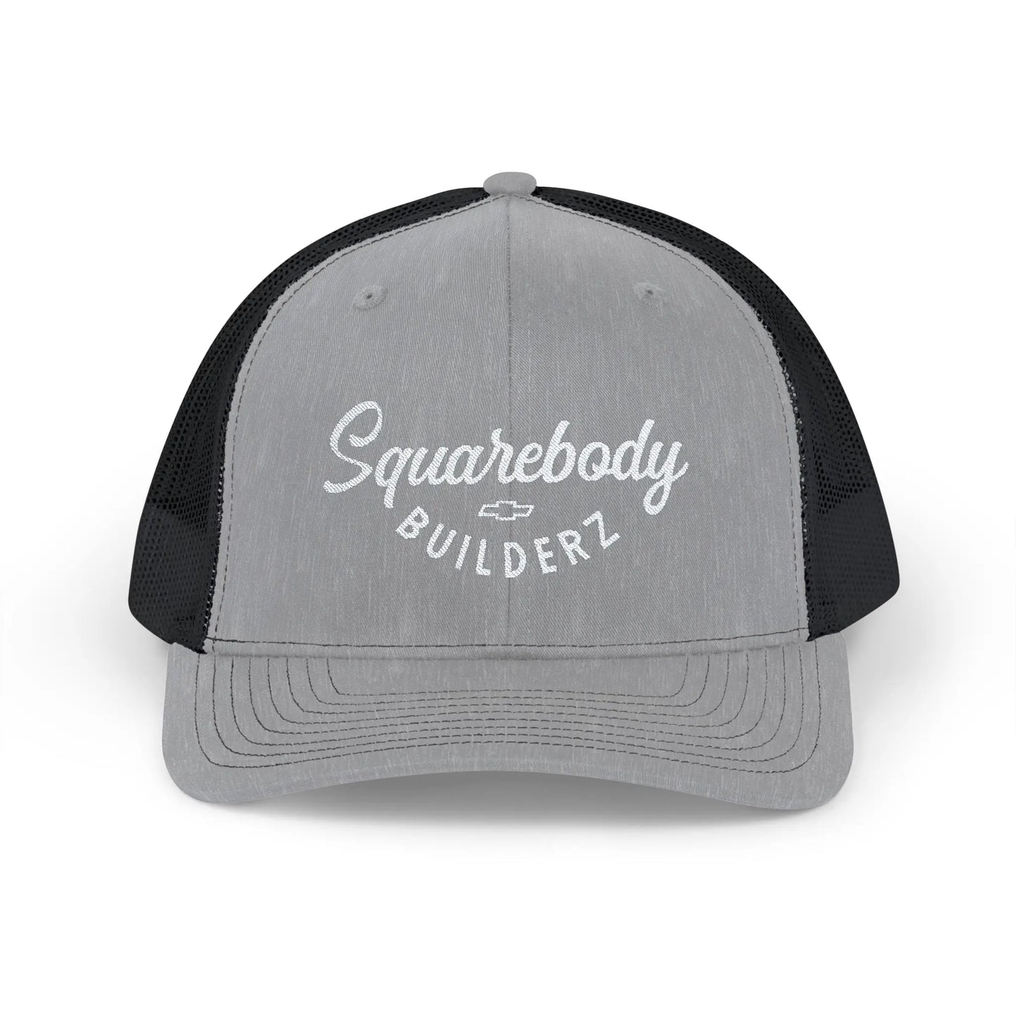 squarebody Builderz Curved bill embroidered snapback Printify