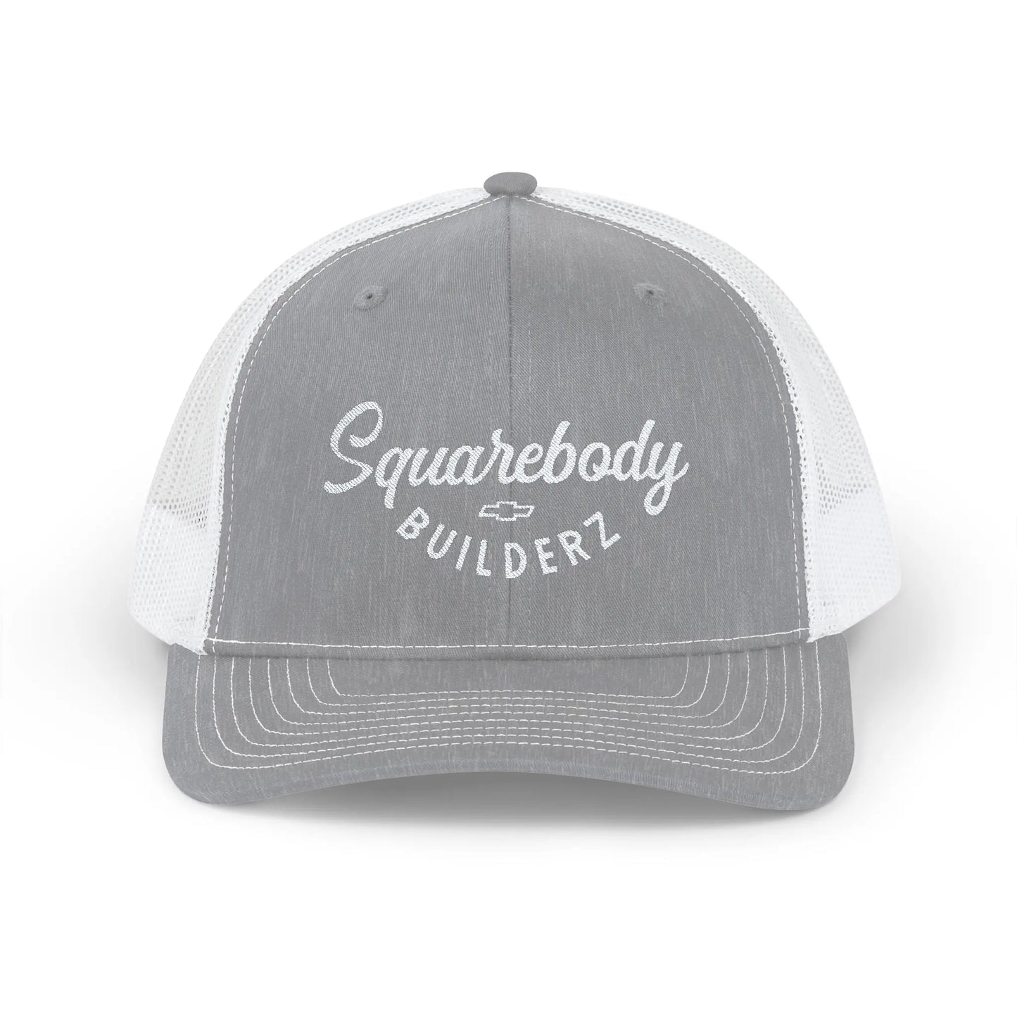 squarebody Builderz Curved bill embroidered snapback Printify