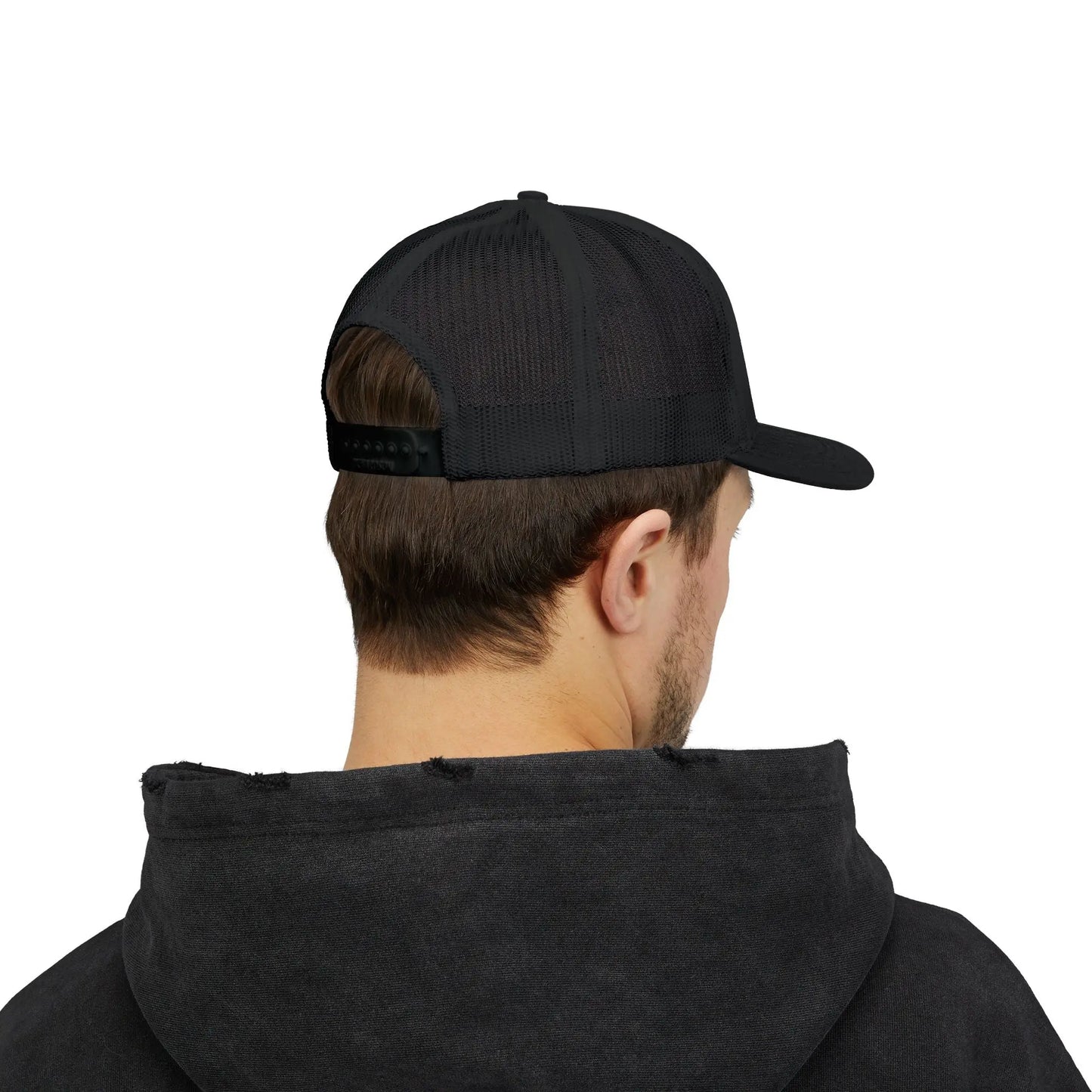 squarebody Builderz Curved bill embroidered snapback Printify