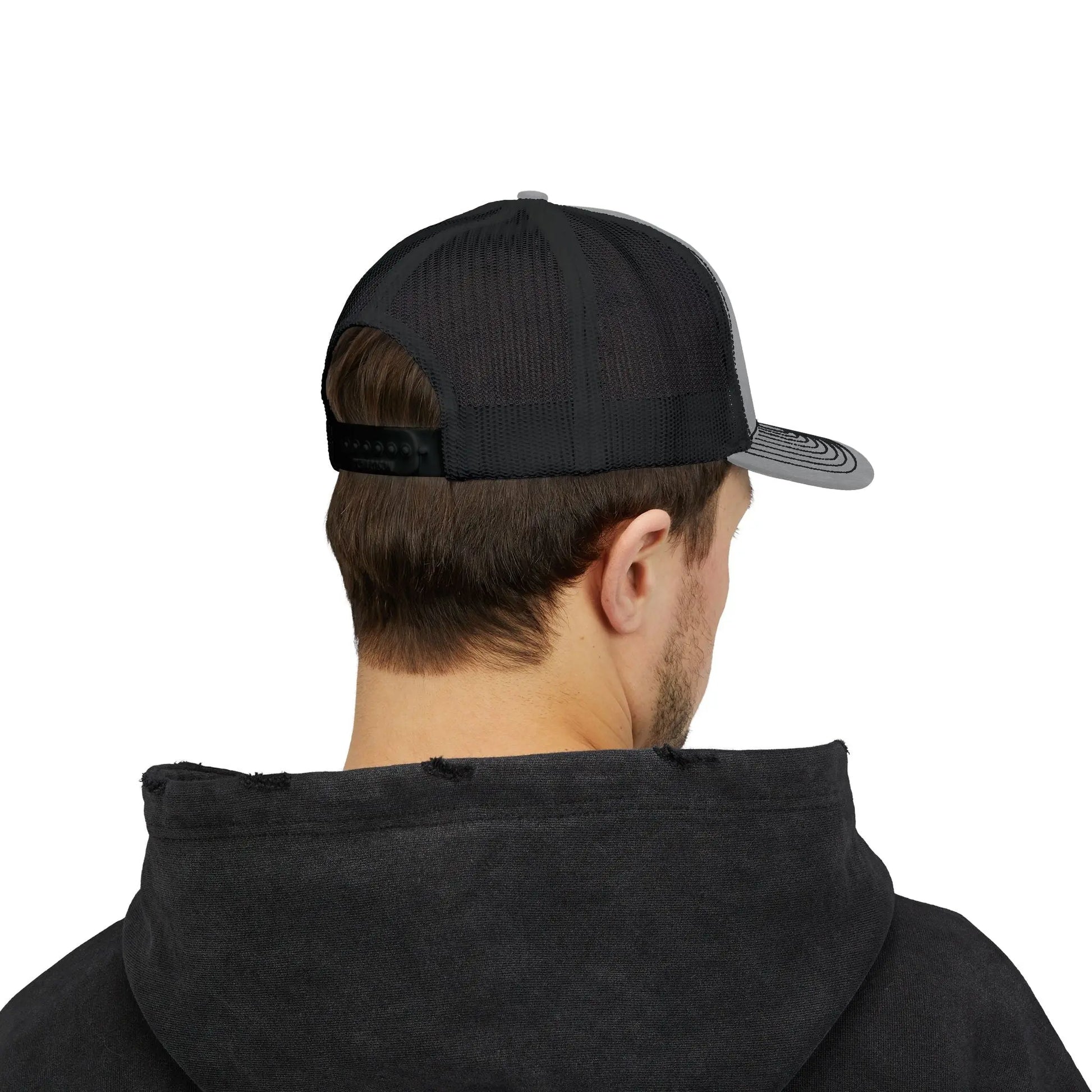 squarebody Builderz Curved bill embroidered snapback Printify